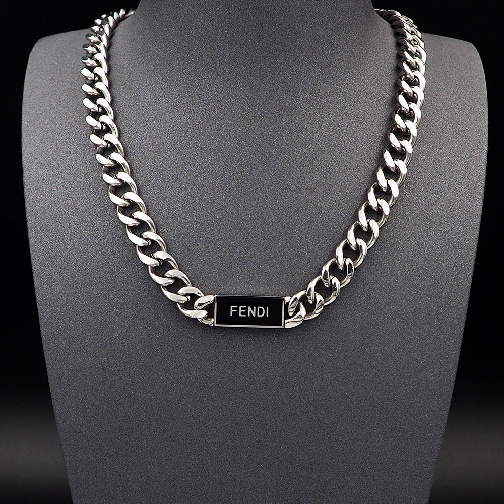 18K Fendi Chain Necklace